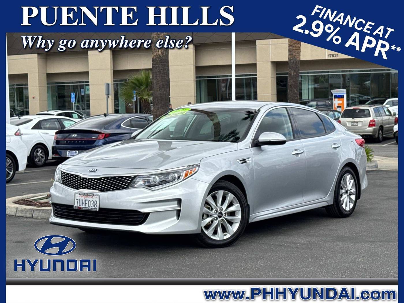 2016 Kia Optima EX — Sedan — 48,504 mi — City of Industry, CA