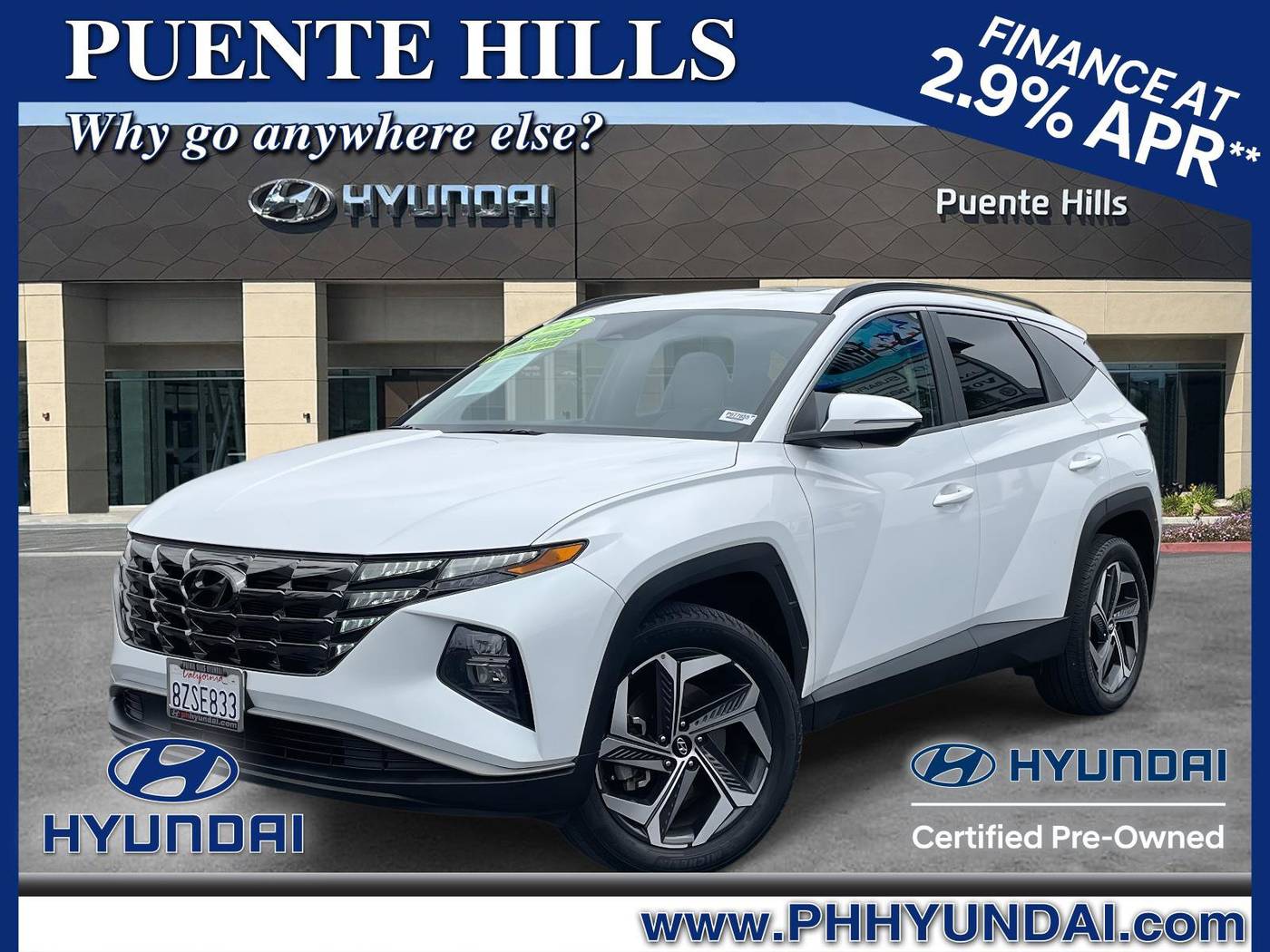 2022 Hyundai Tucson SEL — SUV — 31,427 mi — City of Industry, CA