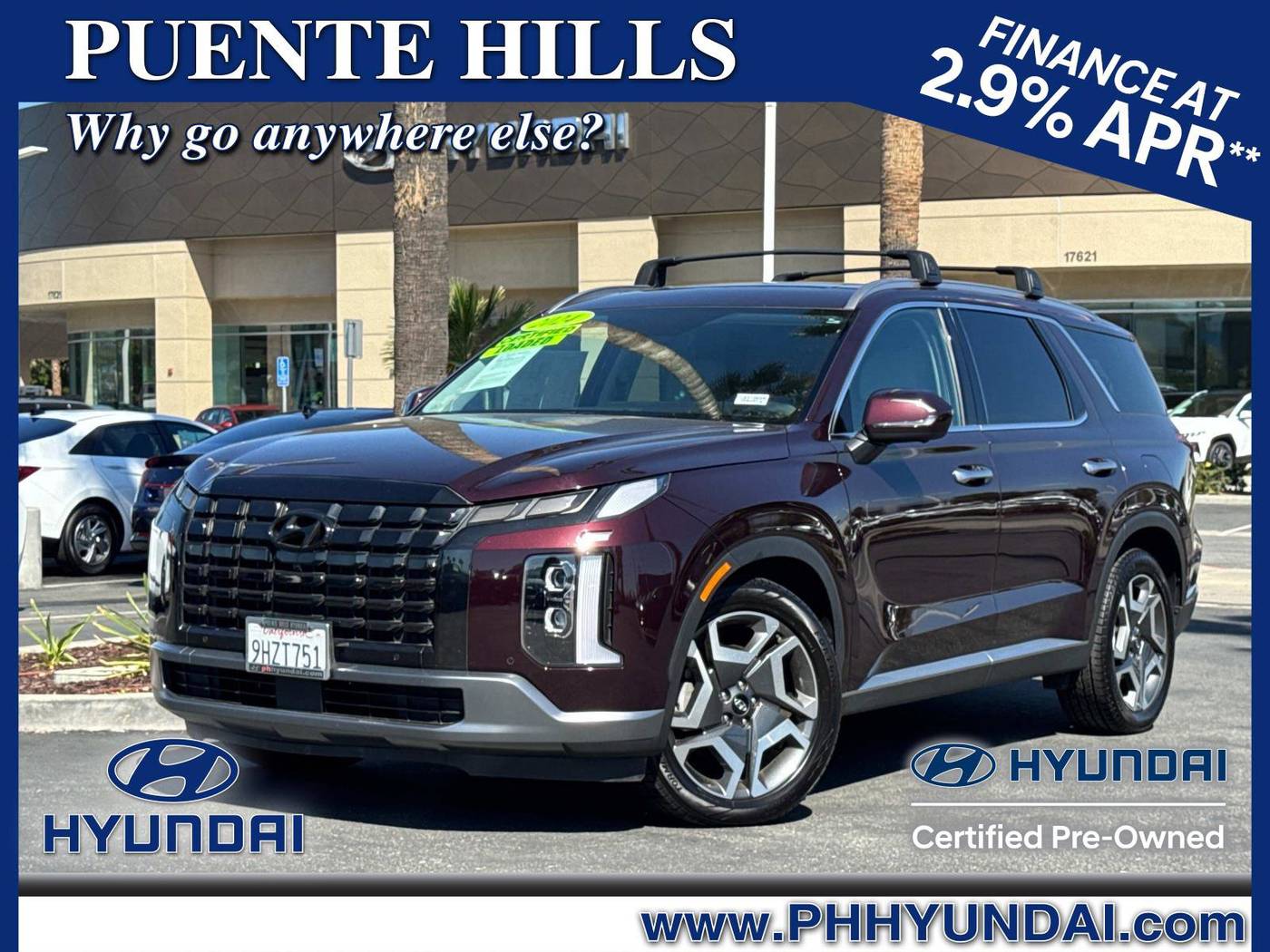 2024 Hyundai Palisade SEL — SUV — 49,461 mi — City of Industry, CA