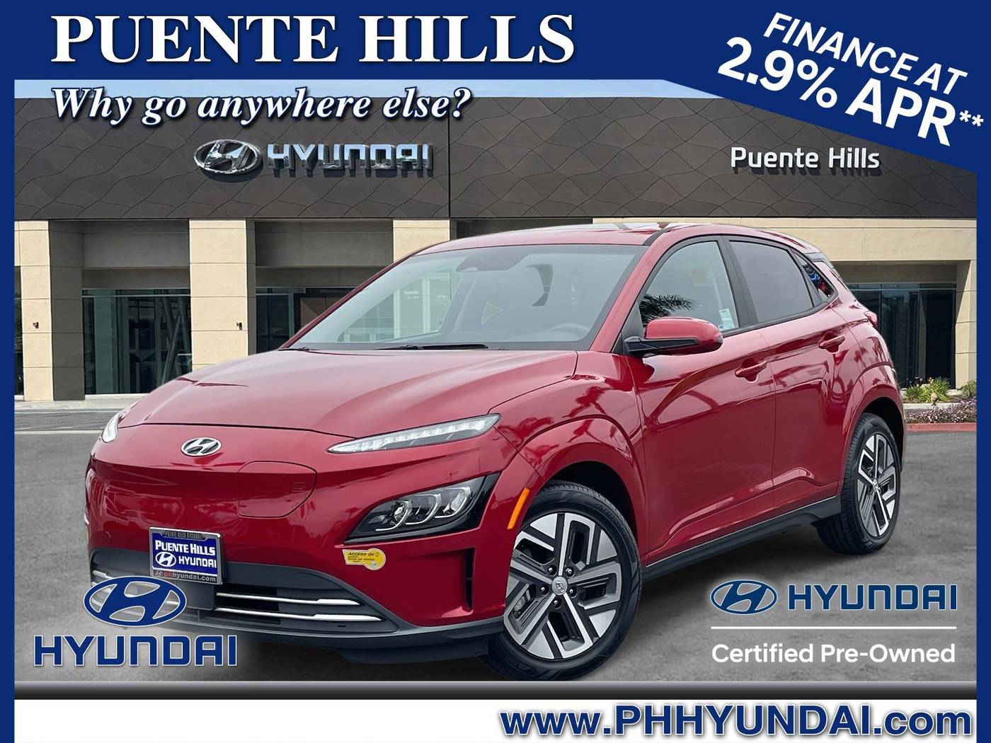 2022 Hyundai Kona Electric Limited — SUV — 29,563 mi — City of Industry, CA