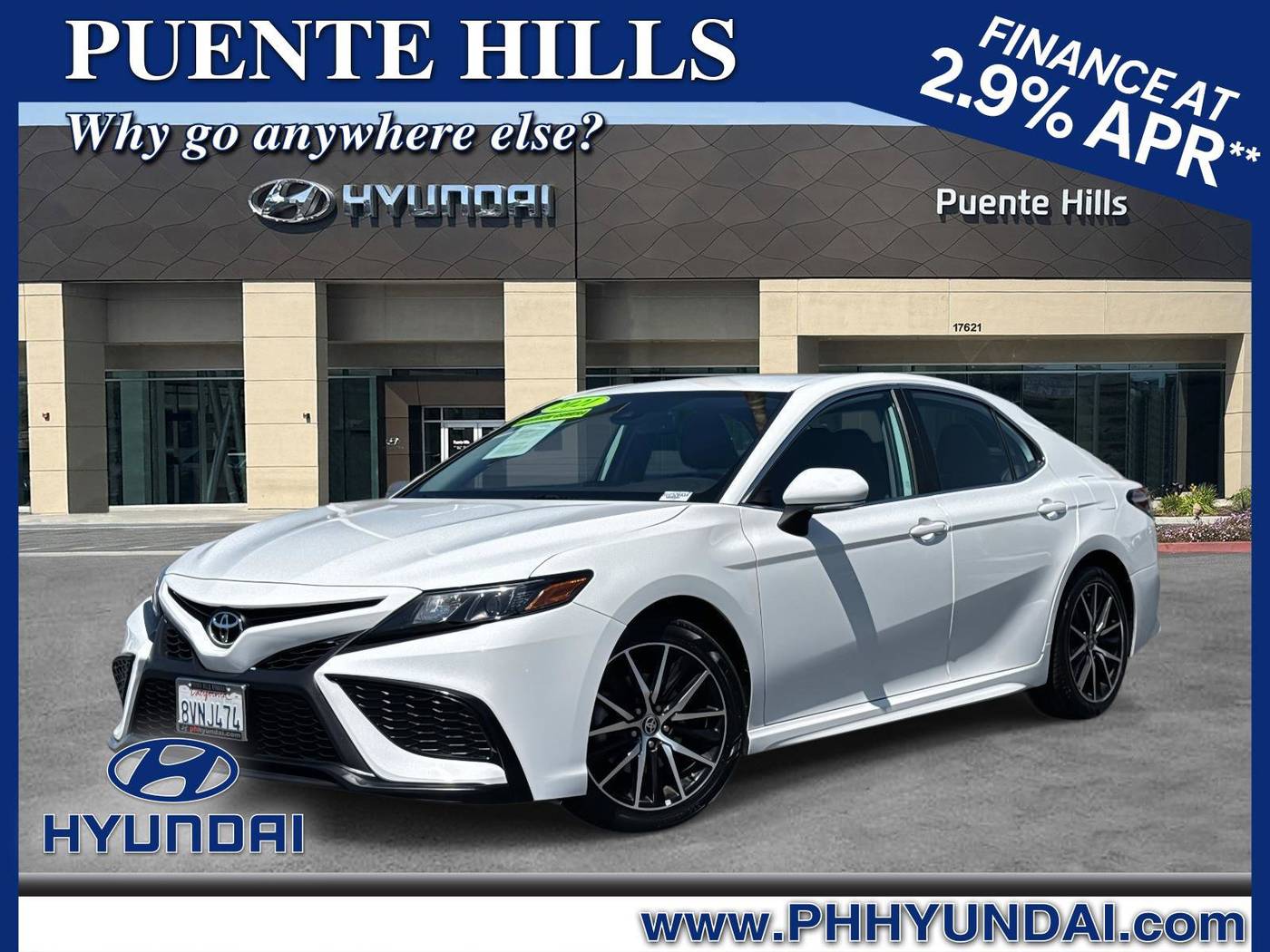 2021 Toyota Camry SE — Sedan — 38,159 mi — City of Industry, CA