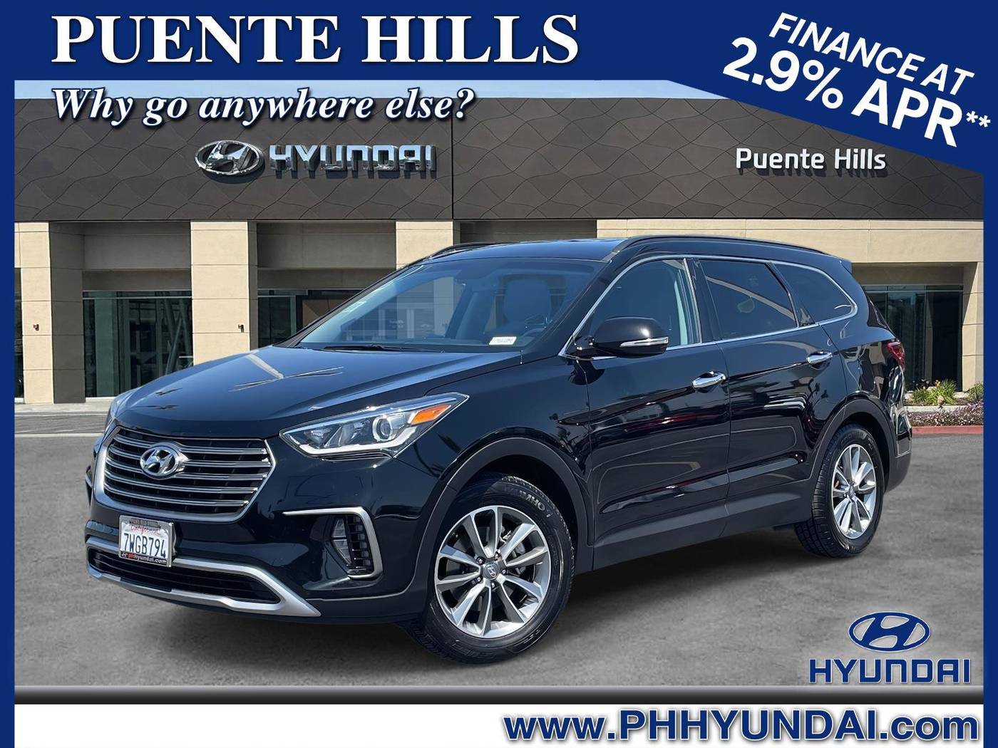 2017 Hyundai Santa Fe SE — SUV — 77,361 mi — City of Industry, CA