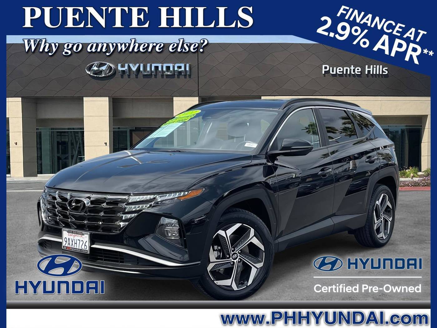 2022 Hyundai Tucson SEL — SUV — 35,385 mi — City of Industry, CA