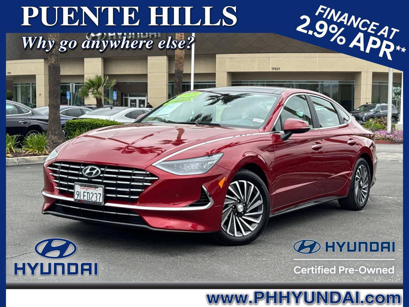 2023 Hyundai Sonata Hybrid Limited — Sedan — 13,607 mi — City of Industry, CA