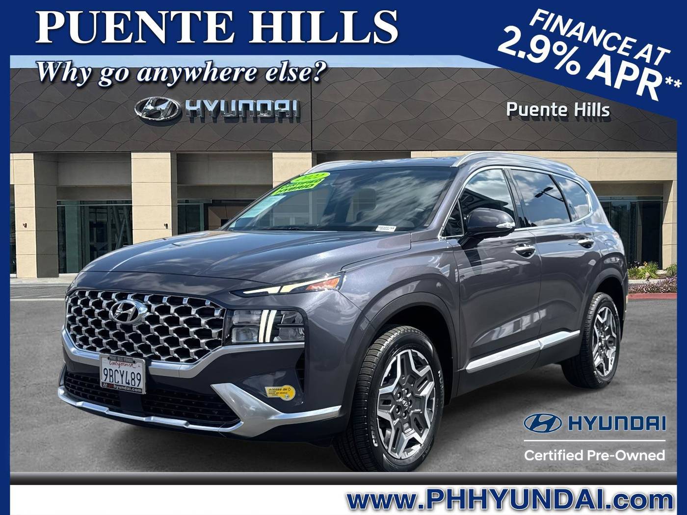 2022 Hyundai Santa Fe Plug-In Hybrid SEL Convenience — SUV — 46,984 mi — City of Industry, CA
