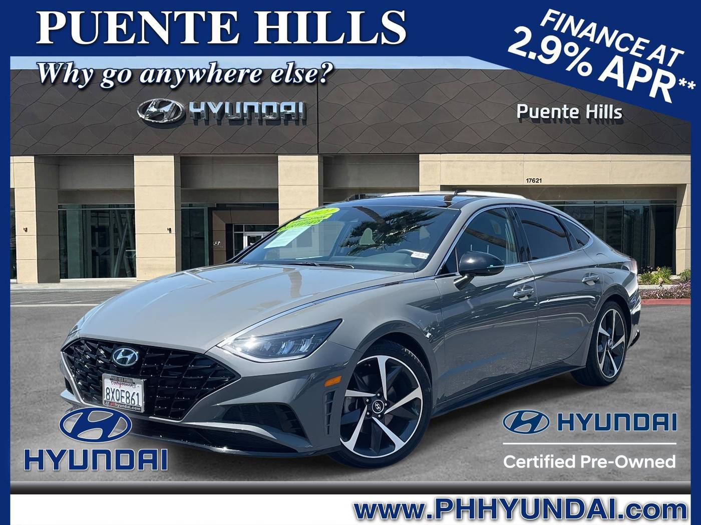 2021 Hyundai Sonata SEL Plus — Sedan — 25,714 mi — City of Industry, CA