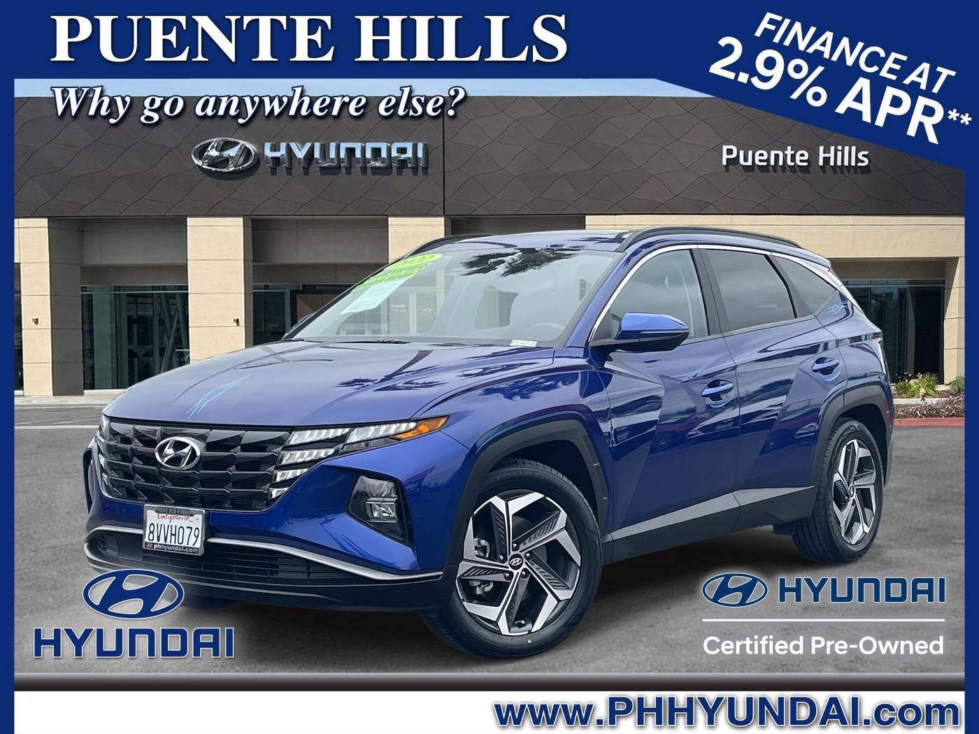 2022 Hyundai Tucson SEL — SUV — 31,244 mi — City of Industry, CA