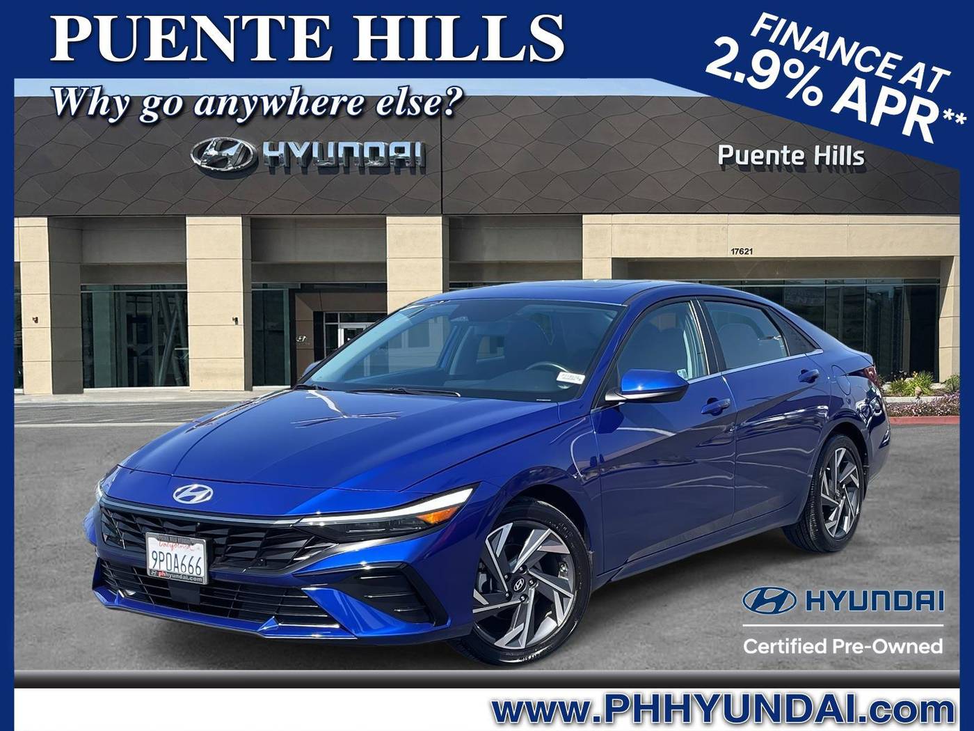 2024 Hyundai Elantra SEL — Sedan — 15,301 mi — City of Industry, CA