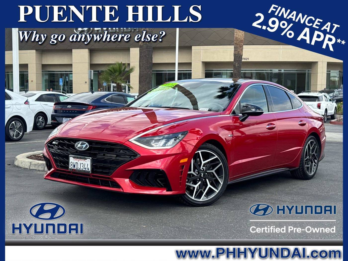 2021 Hyundai Sonata N Line — Sedan — 27,294 mi — City of Industry, CA