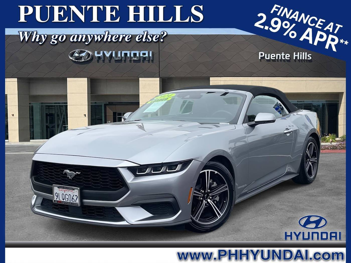 2024 Ford Mustang EcoBoost Premium — Convertible — 30,952 mi — City of Industry, CA