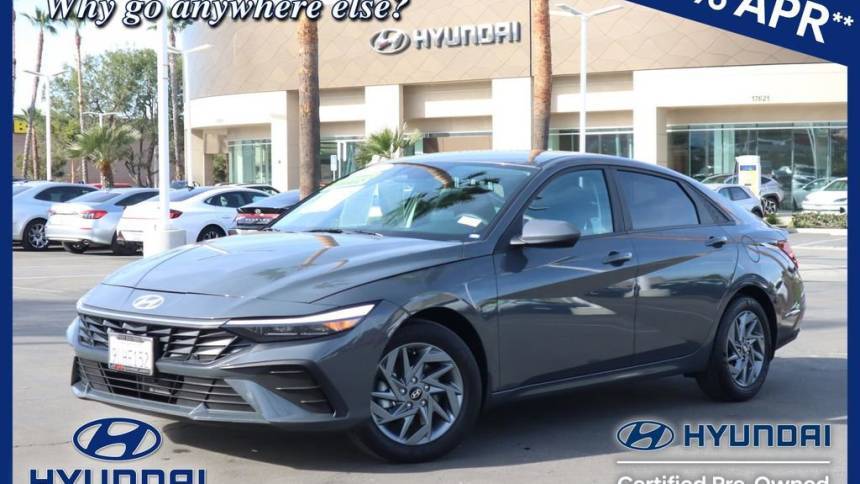2024 Hyundai Elantra Hybrid Blue — Sedan — 11,973 mi — City of Industry, CA