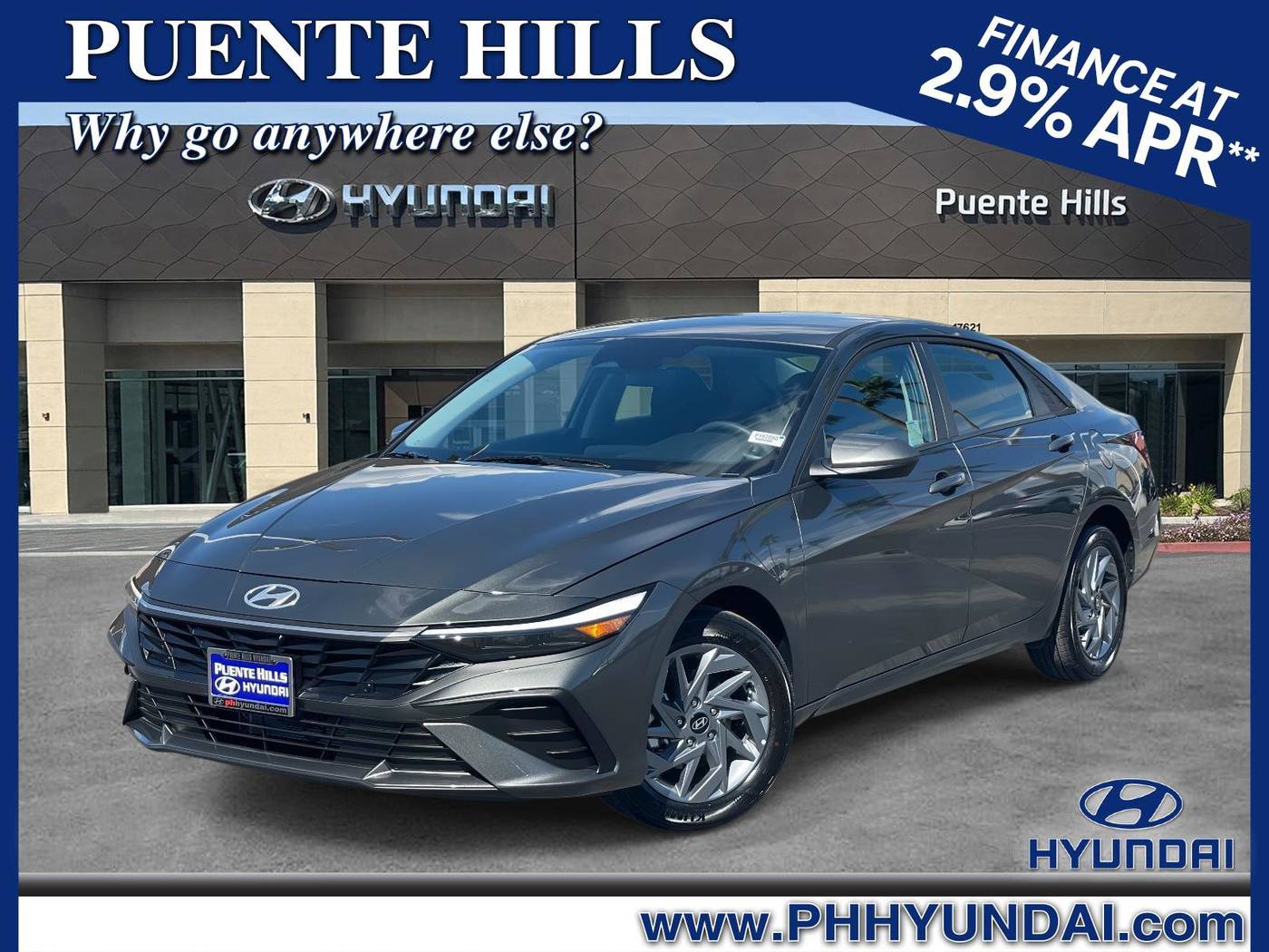 2025 Hyundai Elantra Hybrid Blue — Sedan — 19 mi — City of Industry, CA