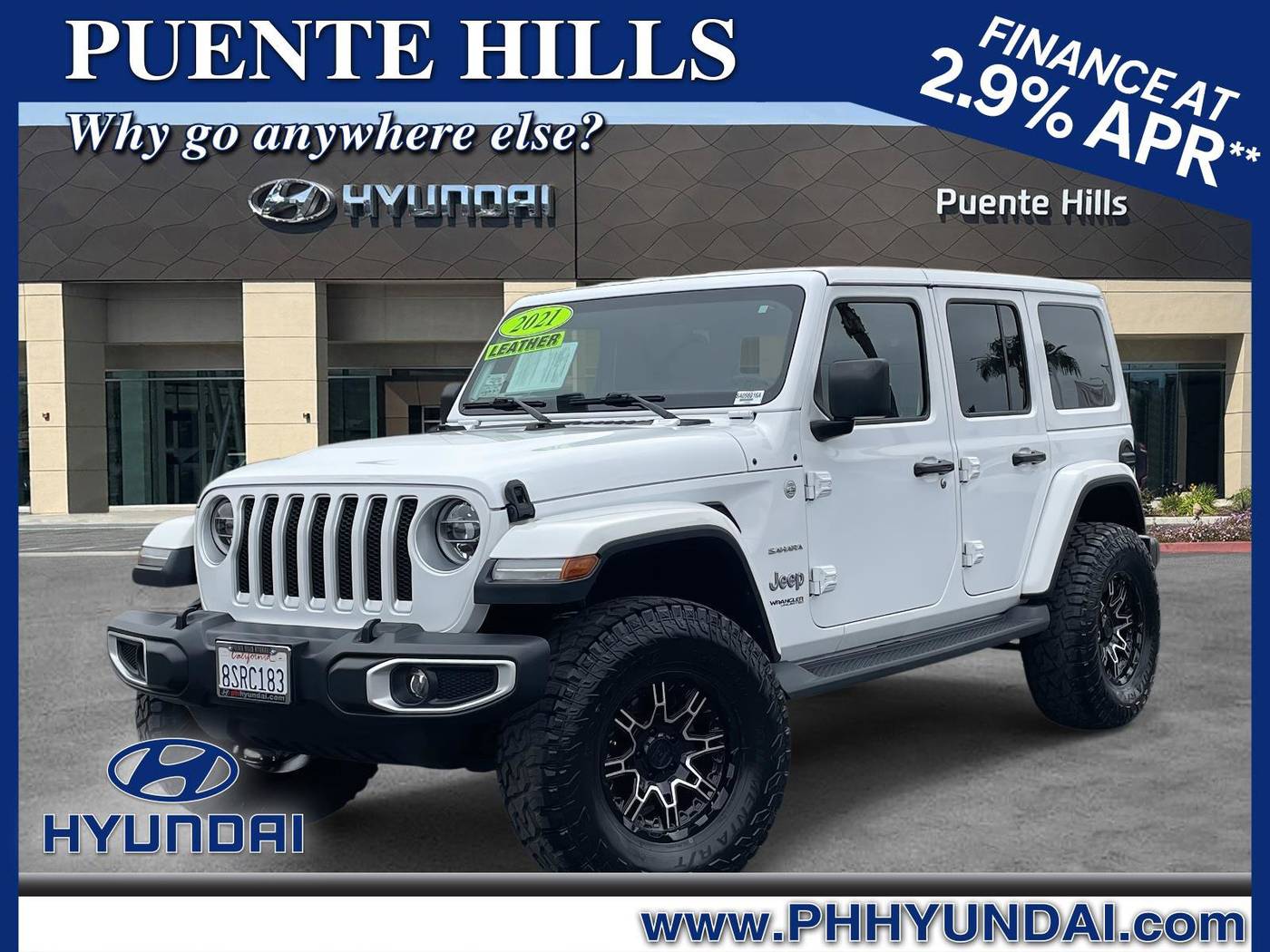 2021 Jeep Wrangler Sahara — SUV — 37,501 mi — City of Industry, CA