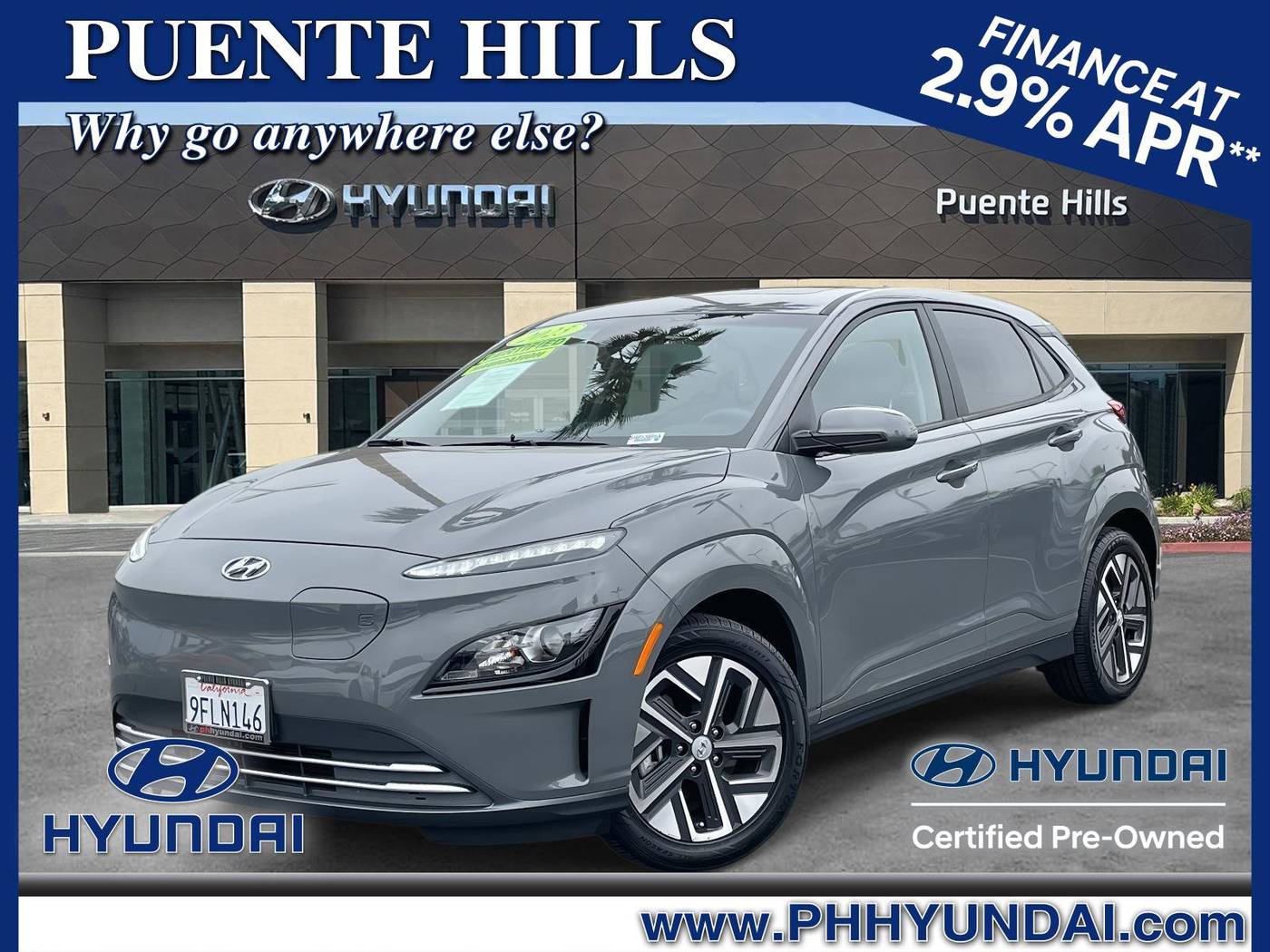 2023 Hyundai Kona Electric SEL — SUV — 28,764 mi — City of Industry, CA
