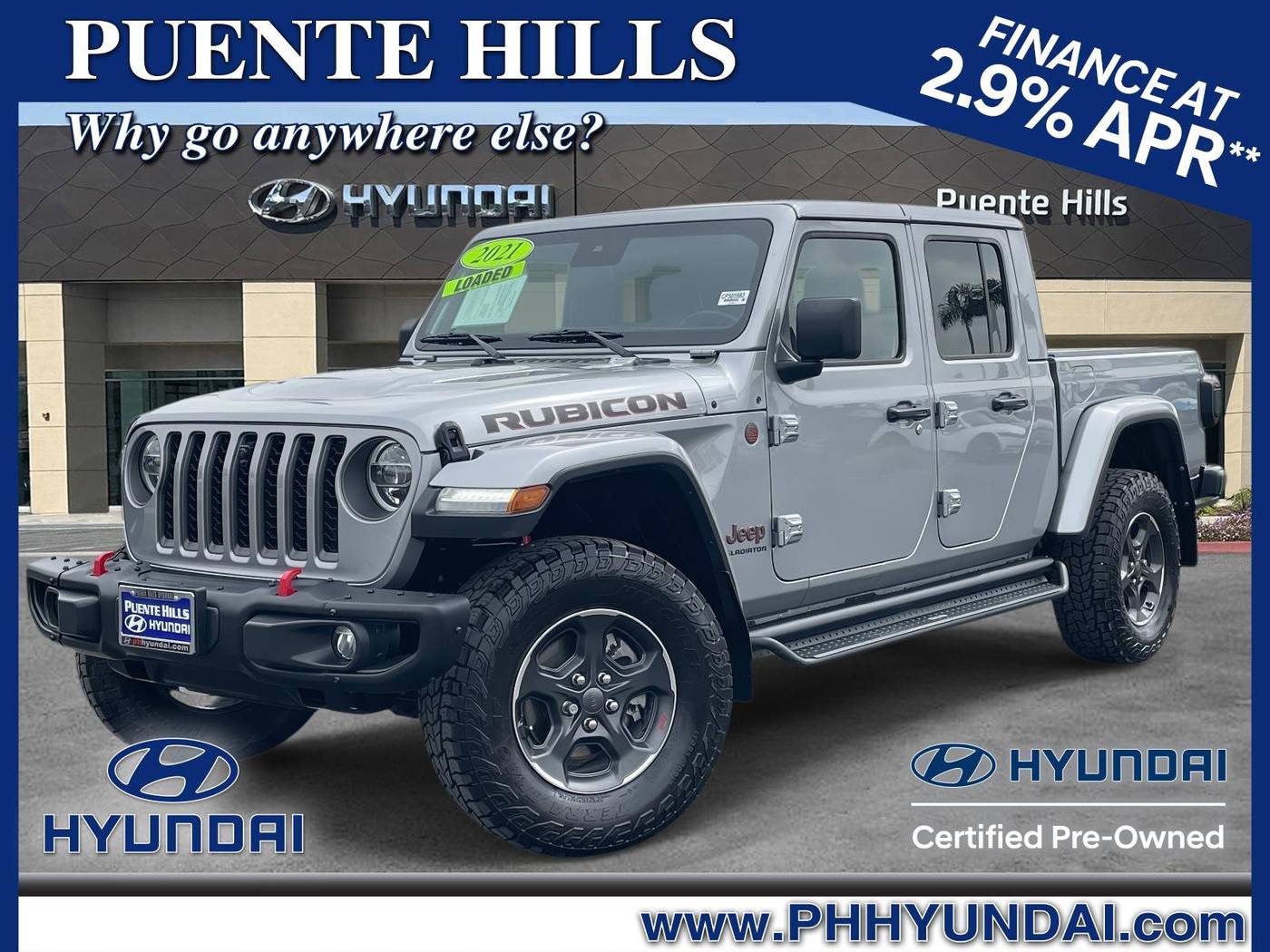 2021 Jeep Gladiator Rubicon — Pickup Truck — 32,694 mi — City of Industry, CA