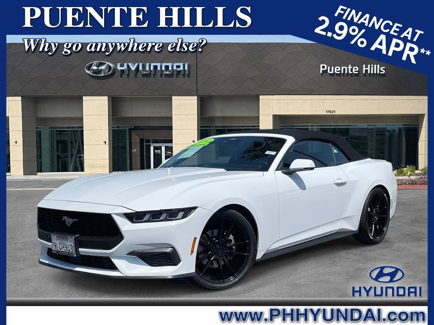 2024 Ford Mustang EcoBoost Premium — Convertible — 27,084 mi — City of Industry, CA