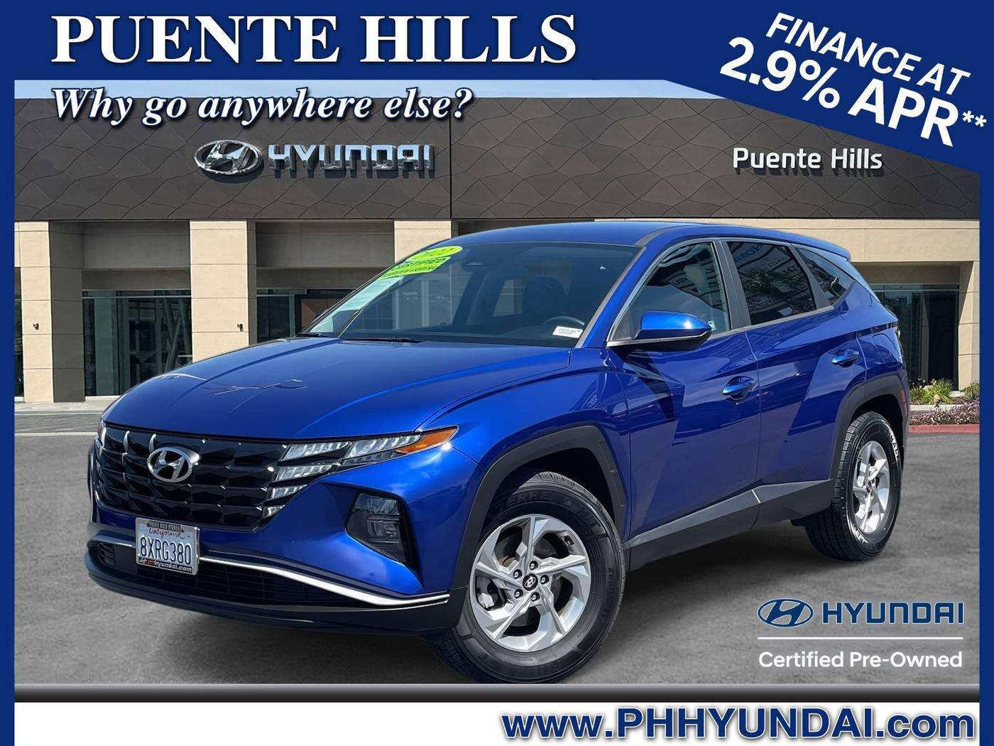 2022 Hyundai Tucson SE — SUV — 44,469 mi — City of Industry, CA