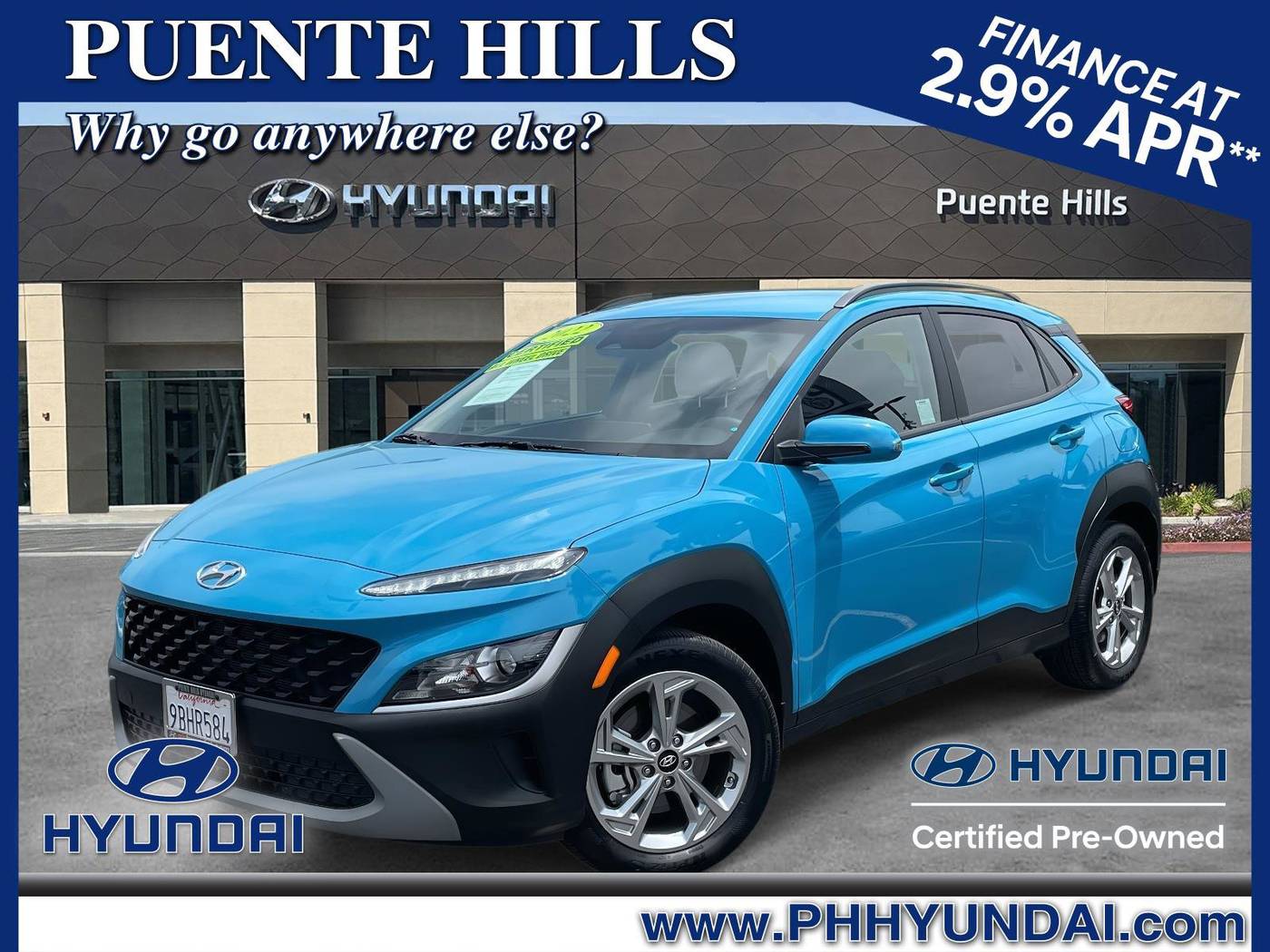 2022 Hyundai Kona SEL — SUV — 11,881 mi — City of Industry, CA