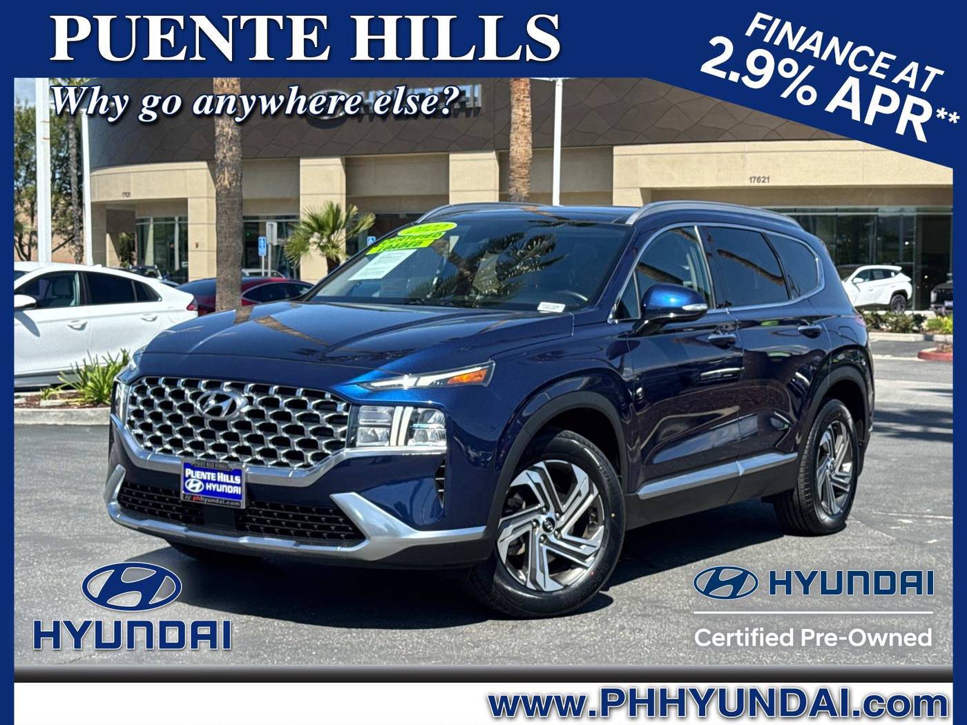 2022 Hyundai Santa Fe SEL — SUV — 29,596 mi — City of Industry, CA
