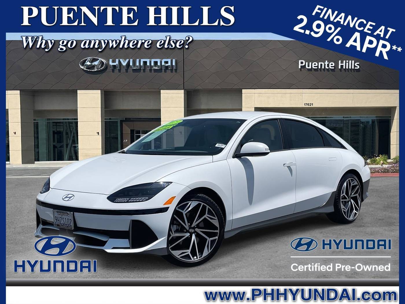 2023 Hyundai IONIQ 6 SEL — Sedan — 21,251 mi — City of Industry, CA