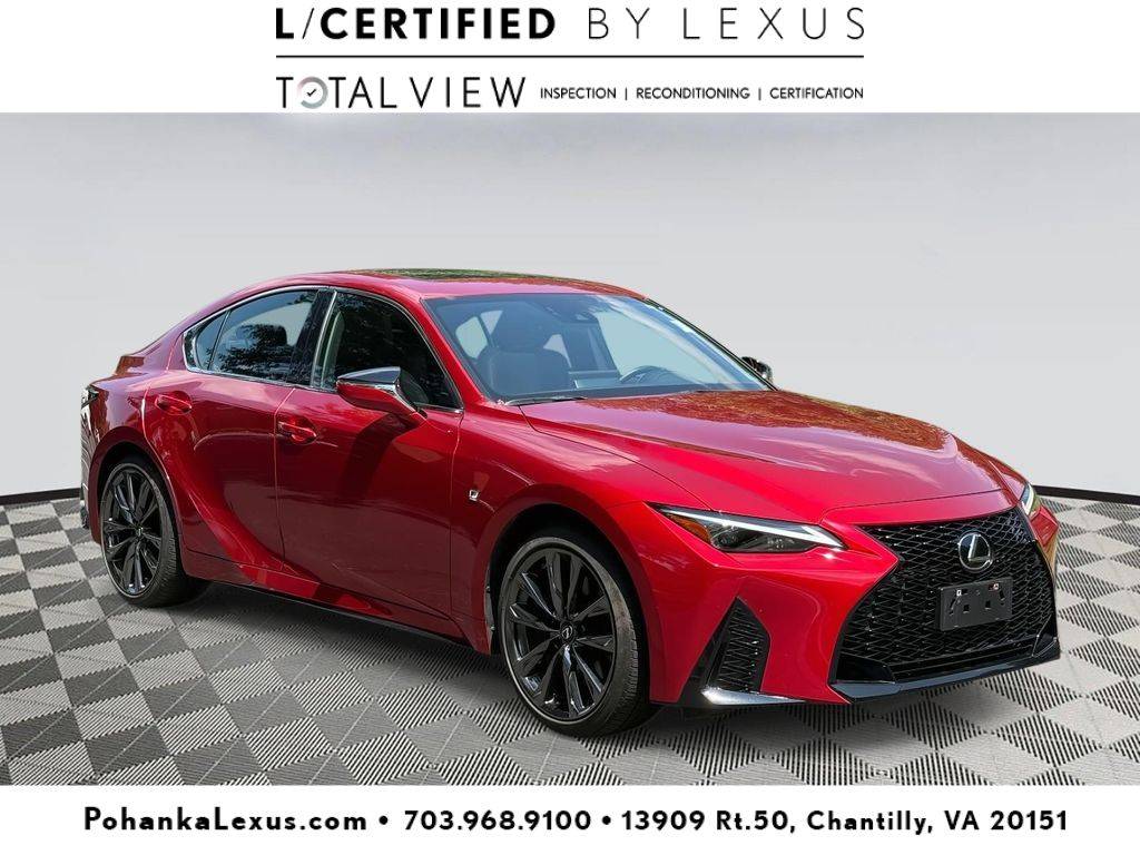 2023 Lexus IS IS 350 F SPORT — Sedan — 9,545 mi — Chantilly, VA