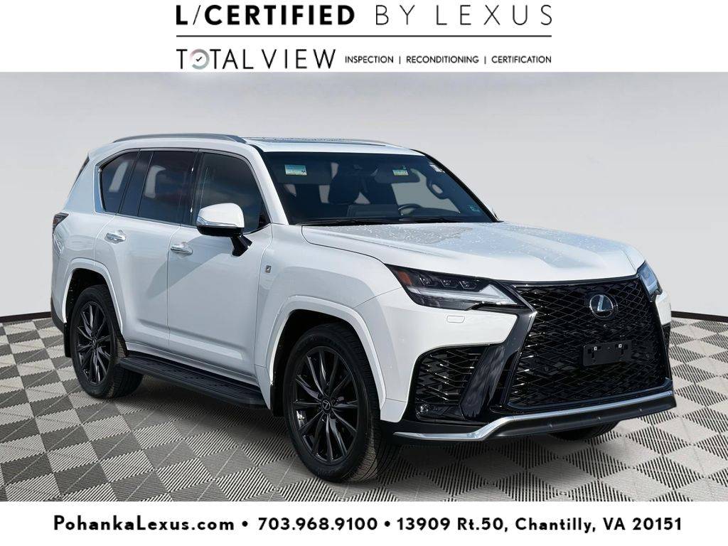 2022 Lexus LX LX 600 F SPORT — SUV — 13,685 mi — Chantilly, VA