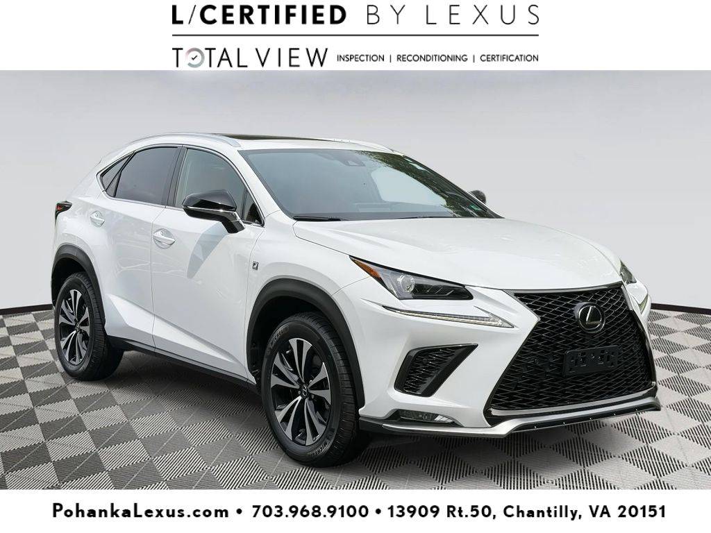 2020 Lexus NX NX 300 F Sport — SUV — 18,370 mi — Chantilly, VA