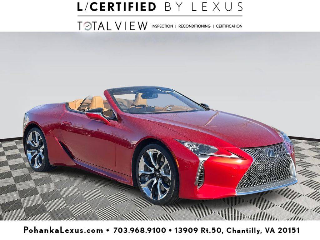 2021 Lexus LC LC 500 — Convertible — 11,710 mi — Chantilly, VA
