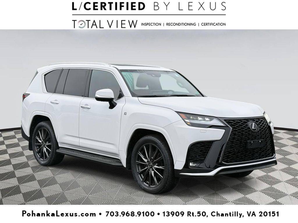 2024 Lexus LX LX 600 F SPORT — SUV — 8,167 mi — Chantilly, VA