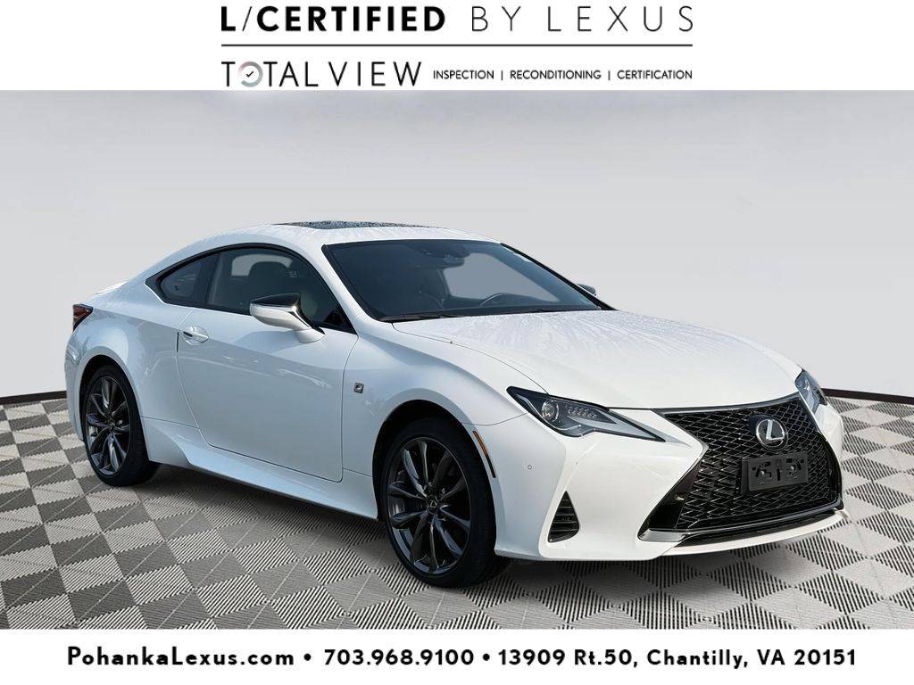 2021 Lexus RC RC 300 F SPORT — Coupe — 11,405 mi — Chantilly, VA