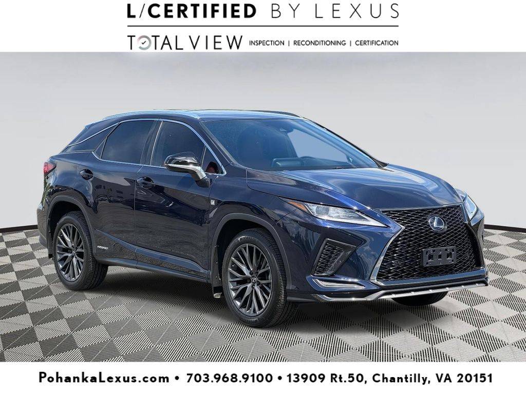 2021 Lexus RX RX 450h F Sport — SUV — 43,941 mi — Chantilly, VA