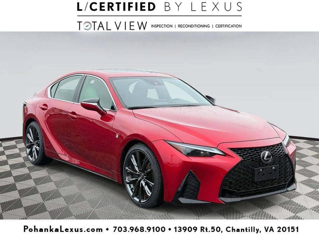 2023 Lexus IS IS 350 F SPORT — Sedan — 10,513 mi — Chantilly, VA