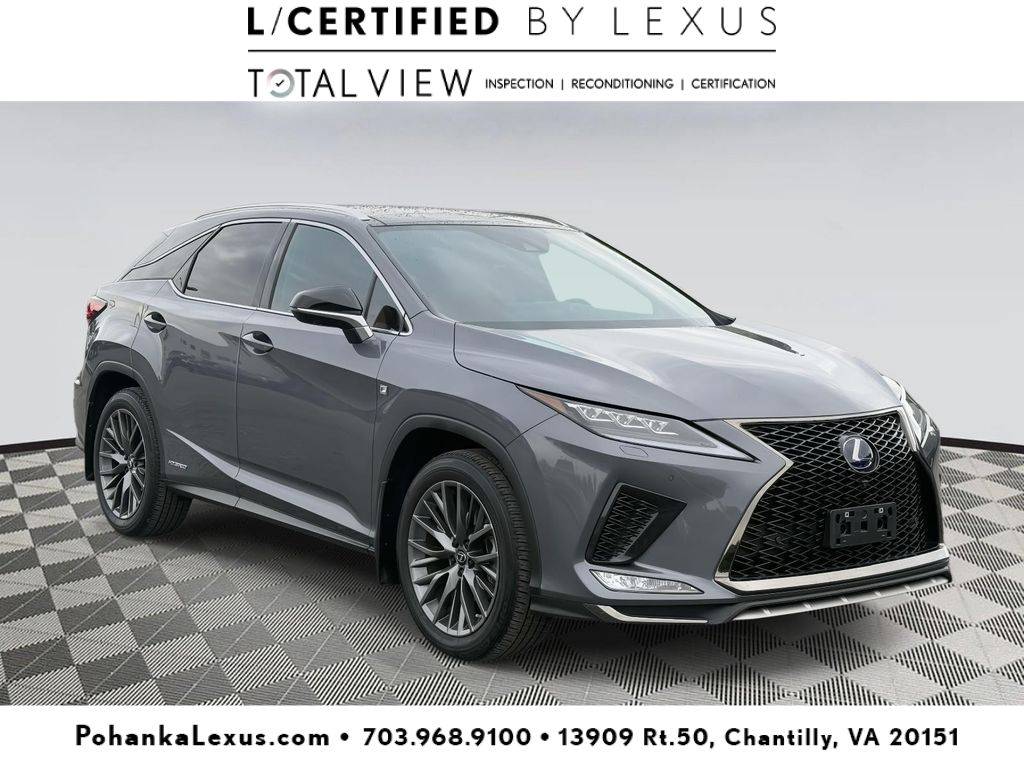 2022 Lexus RX RX 450h F Sport — SUV — 23,528 mi — Chantilly, VA