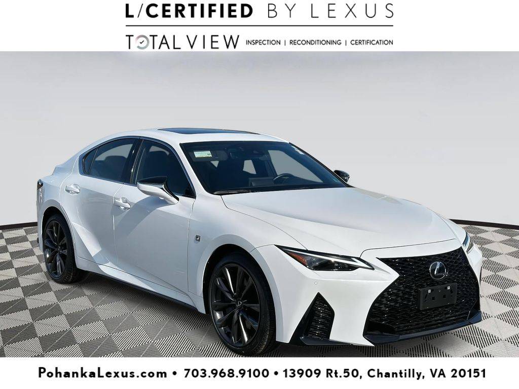 2024 Lexus IS IS 350 F SPORT — Sedan — 5,058 mi — Chantilly, VA