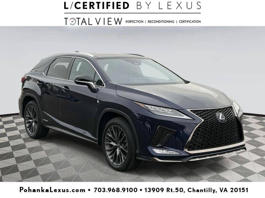 2022 Lexus RX RX 450h F Sport — SUV — 25,612 mi — Chantilly, VA