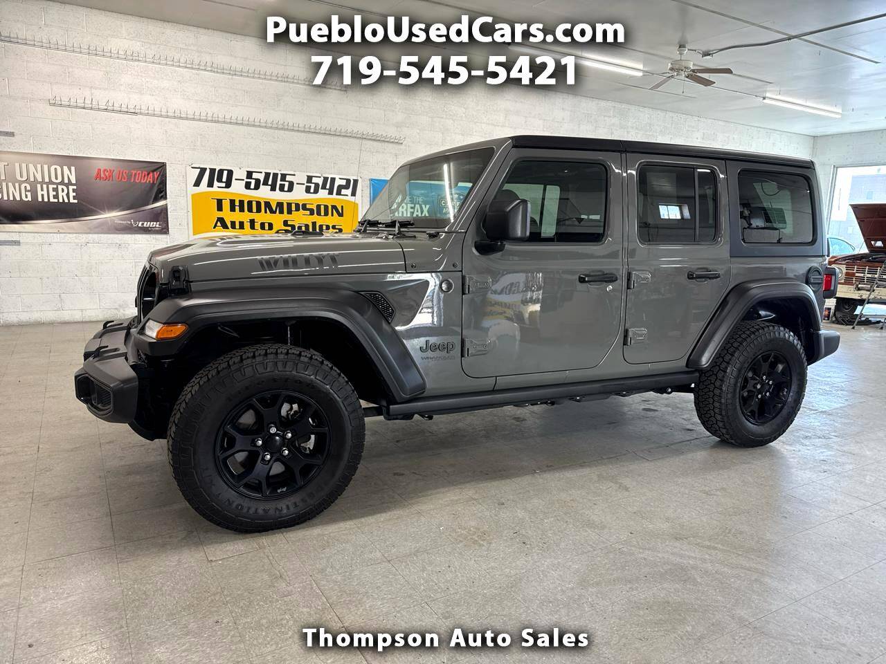 2021 Jeep Wrangler Willys — SUV — 50,344 mi — Pueblo, CO