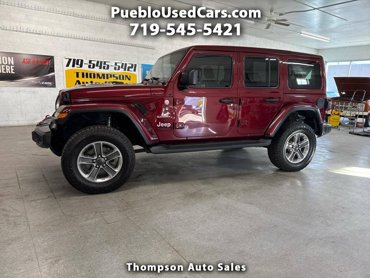 2021 Jeep Wrangler Sahara — SUV — 84,210 mi — Pueblo, CO