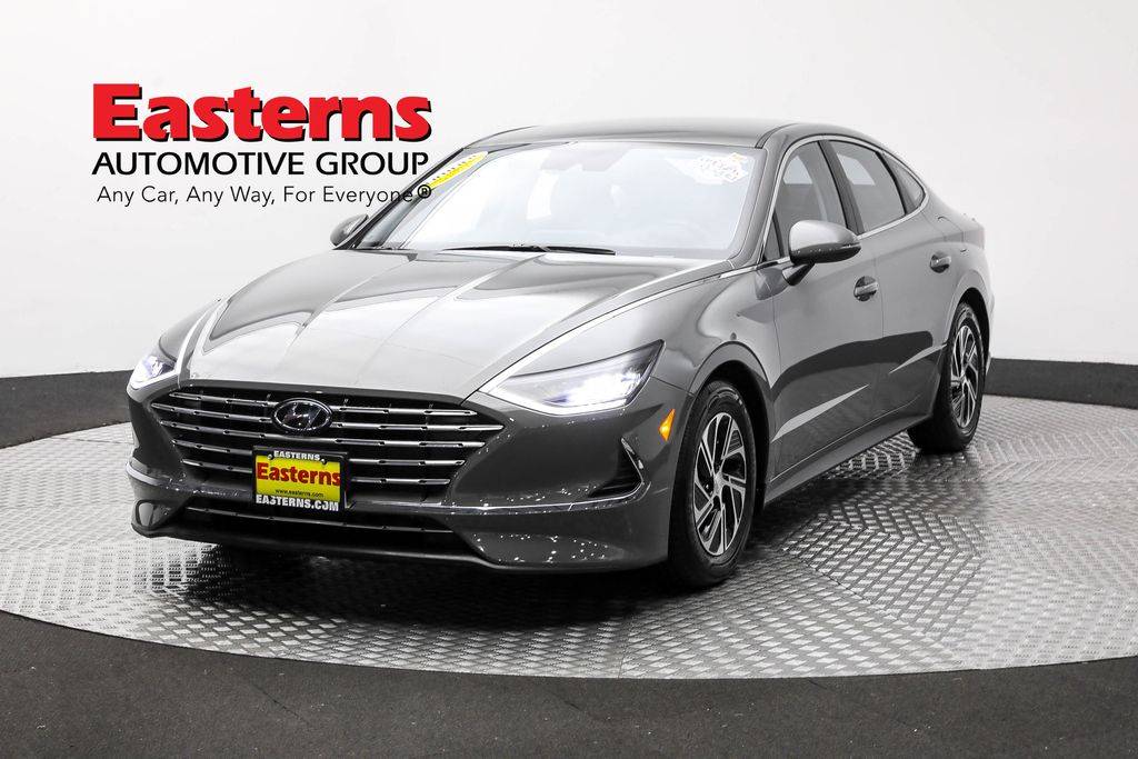 2021 Hyundai Sonata Hybrid Blue — Sedan — 16,811 mi — Sterling, VA