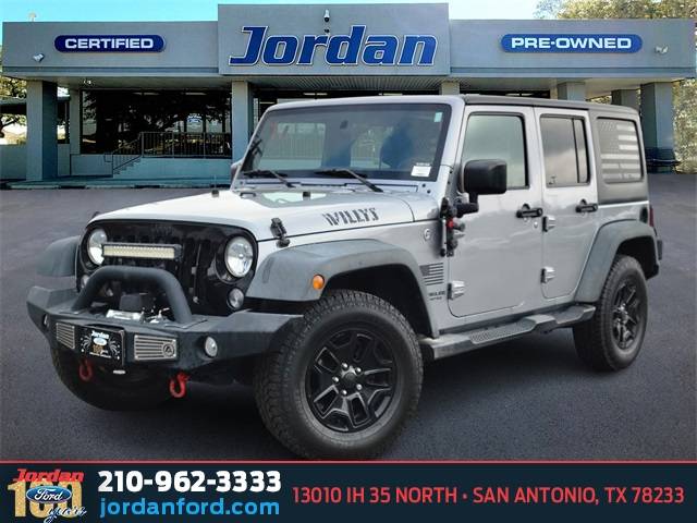 2016 Jeep Wrangler Willys Wheeler — SUV — 98,500 mi — San Antonio, TX