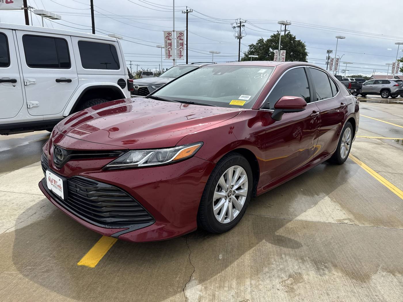 2020 Toyota Camry LE — Sedan — 123,072 mi — San Antonio, TX