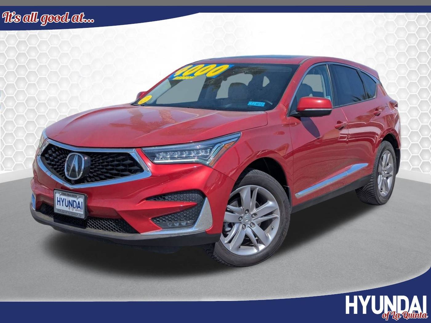 2019 Acura RDX Advance Package — SUV — 77,109 mi — La Quinta, CA