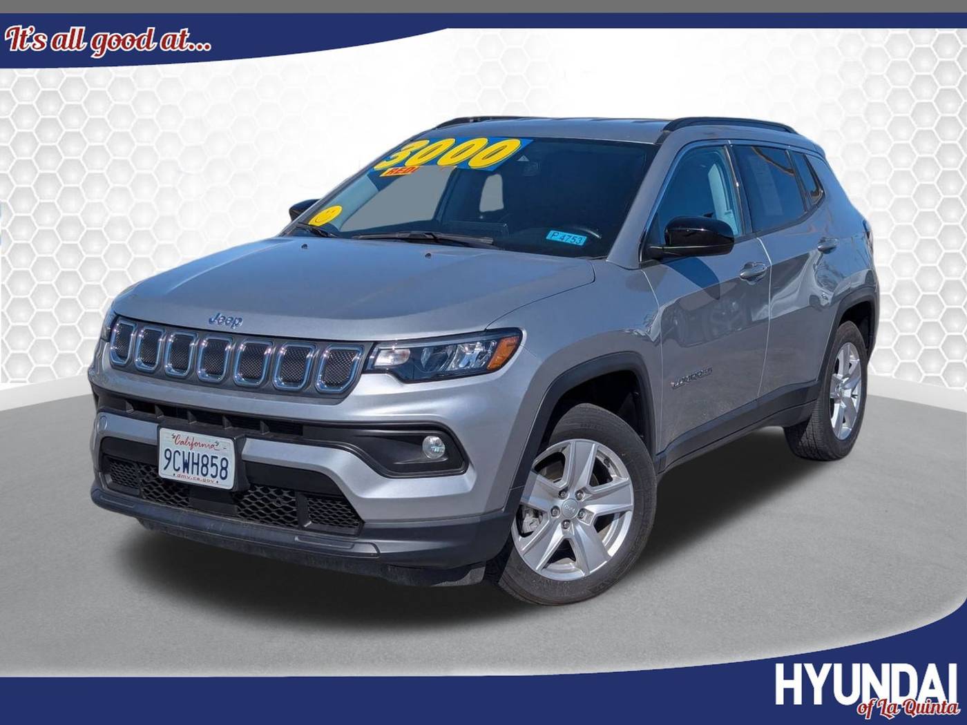 2022 Jeep Compass Latitude — SUV — 18,257 mi — La Quinta, CA