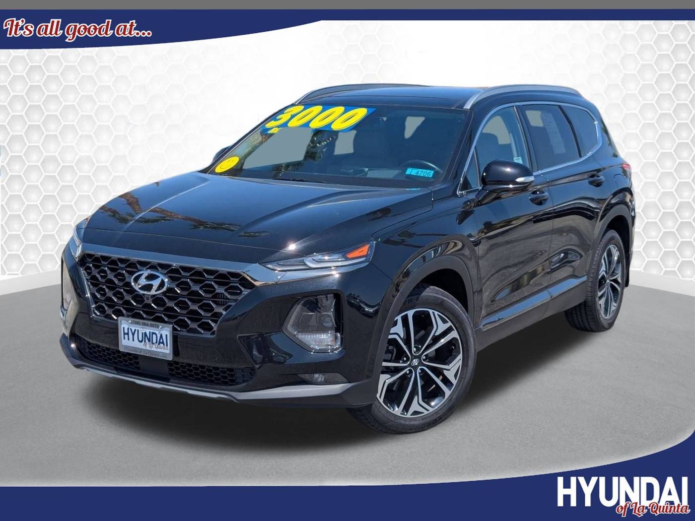 2020 Hyundai Santa Fe Limited — SUV — 31,211 mi — La Quinta, CA