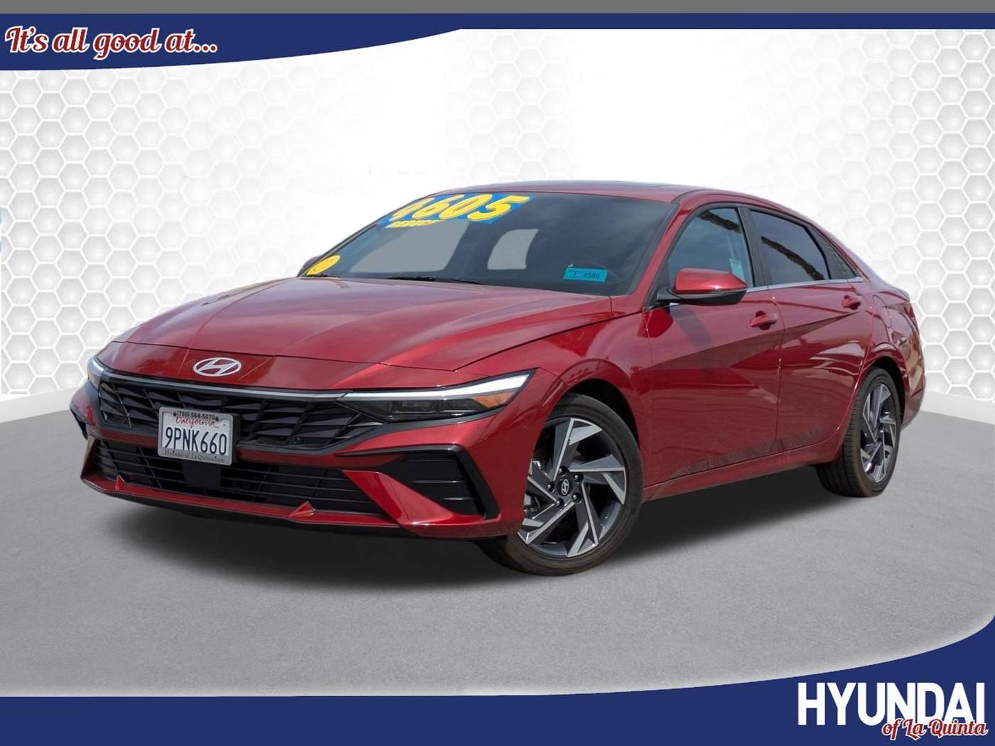 2025 Hyundai Elantra Hybrid Limited — Sedan — 6,161 mi — La Quinta, CA