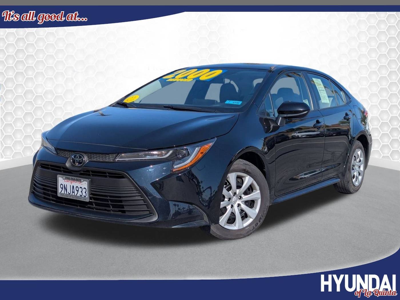 2024 Toyota Corolla LE — Sedan — 23,259 mi — La Quinta, CA