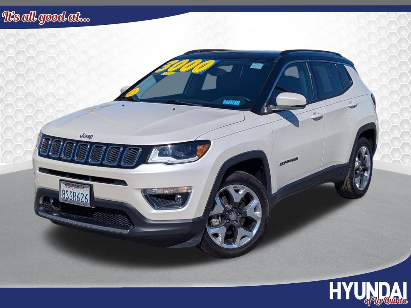 2018 Jeep Compass Limited — SUV — 30,044 mi — La Quinta, CA