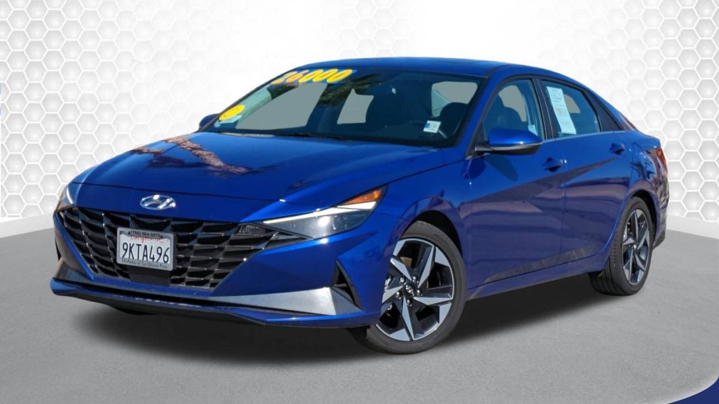 2023 Hyundai Elantra Hybrid Limited — Sedan — 9,055 mi — La Quinta, CA