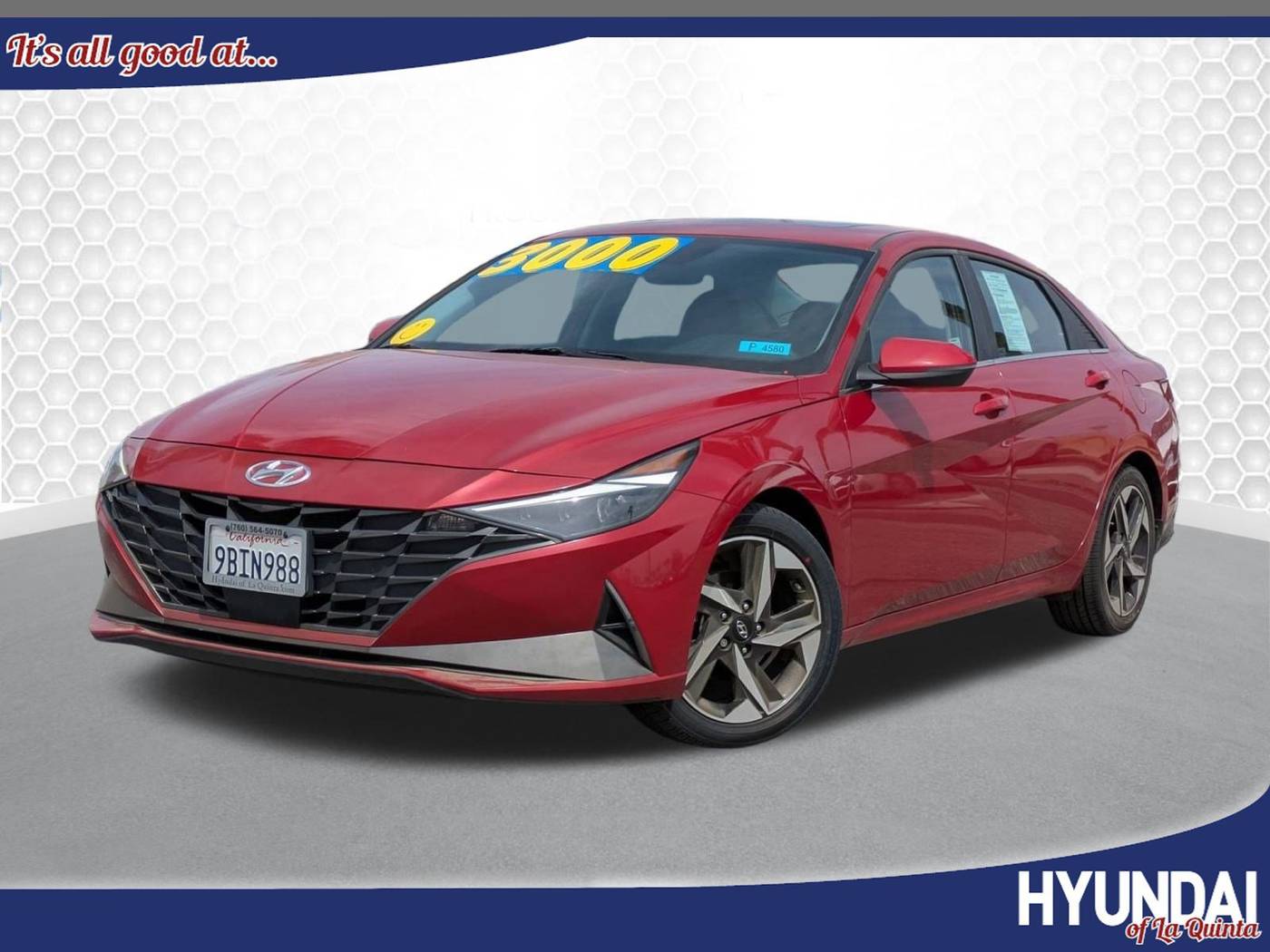 2022 Hyundai Elantra Limited — Sedan — 34,275 mi — La Quinta, CA