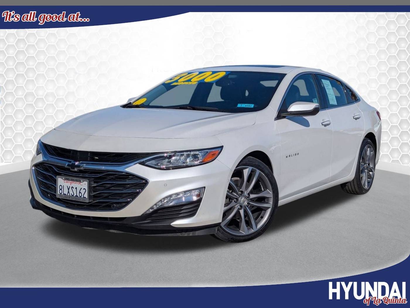 2019 Chevrolet Malibu Premier — Sedan — 33,432 mi — La Quinta, CA