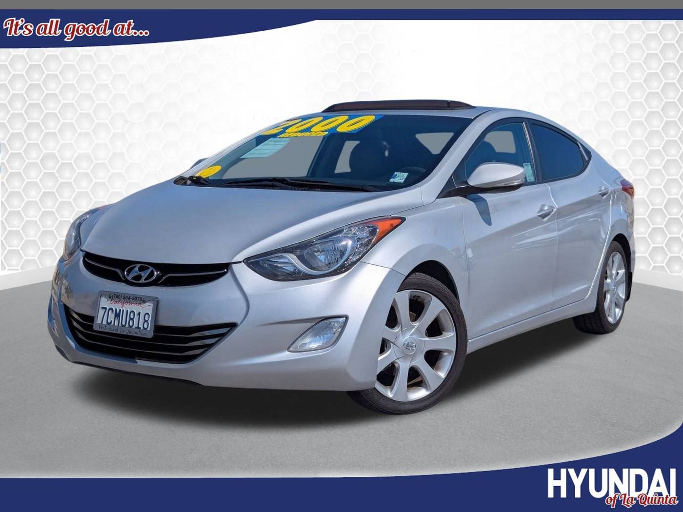 2013 Hyundai Elantra Limited — Sedan — 111,536 mi — La Quinta, CA